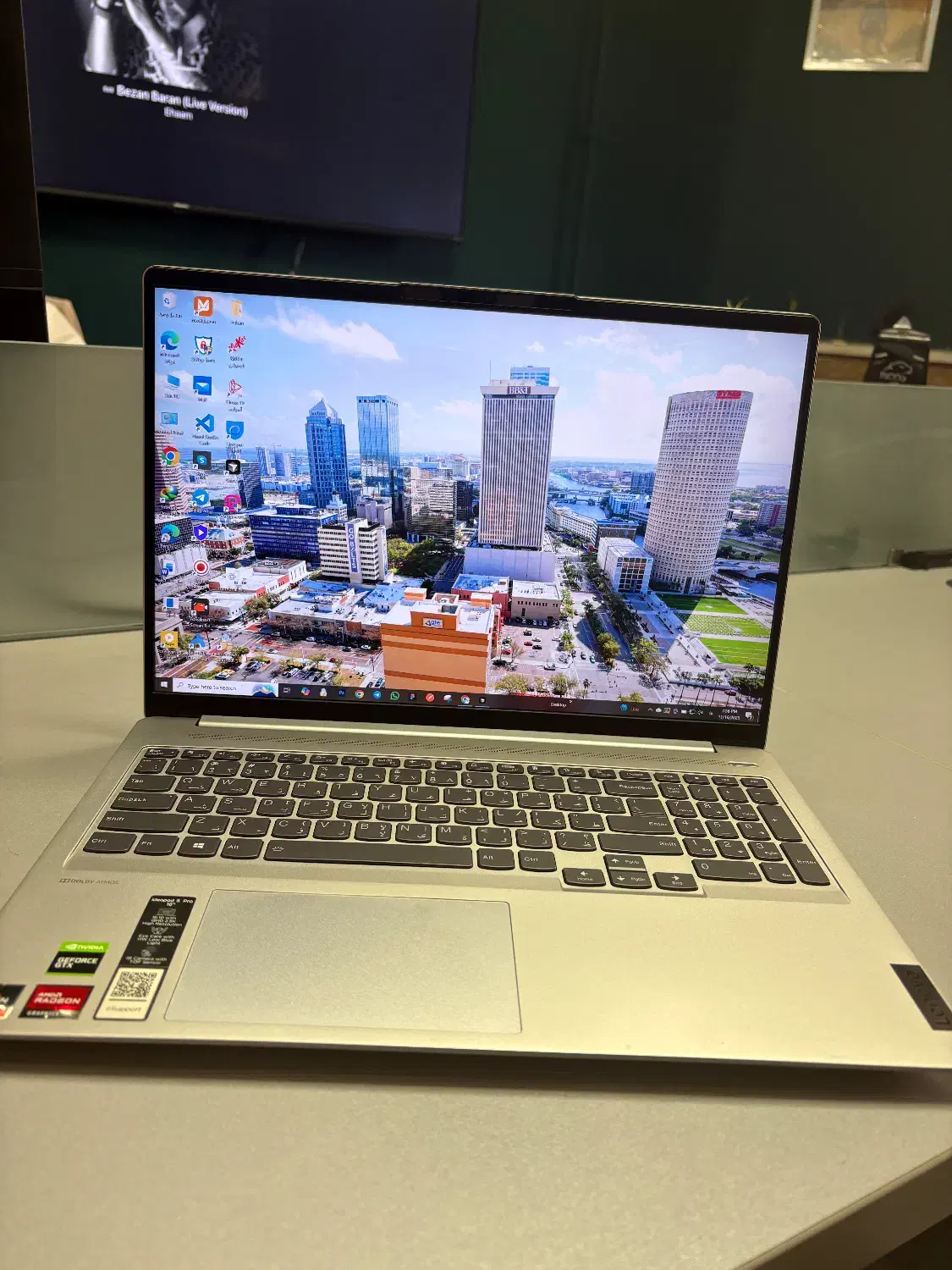 لپ تاپ لنوو ryzen7 ideapad 5 pro 16|رایانه همراه|رشت, معلم|دیوار