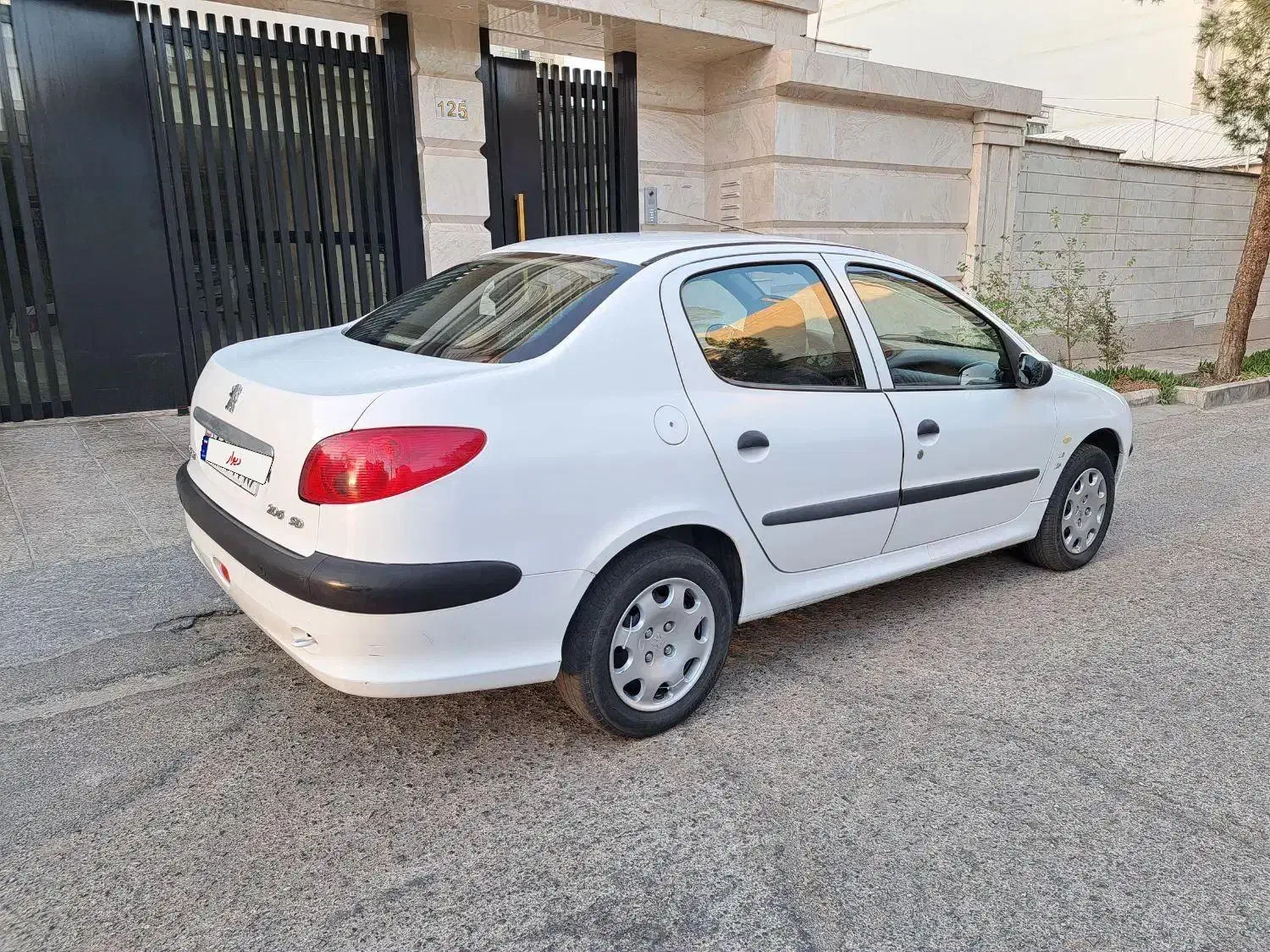 ۲۰۶ صندوقدار v8 مدل ۹۶|خودرو سواری و وانت|سمنان, |دیوار