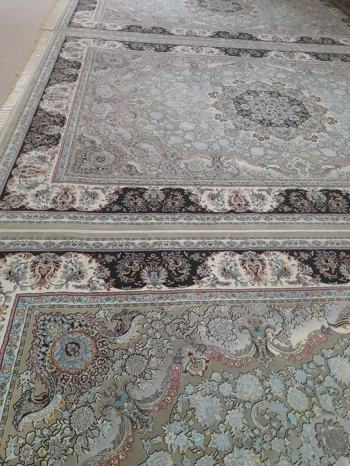 فرش۹متری۱۲۰۰شانه،۳تخته|فرش|ایوان, |دیوار