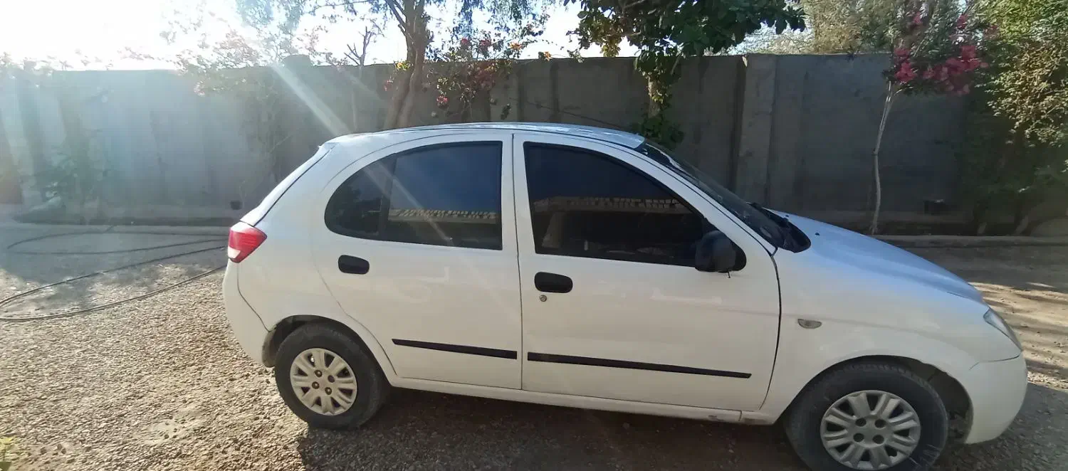 تیبا2 مدل 97 سفید|خودرو سواری و وانت|خمیر, |دیوار