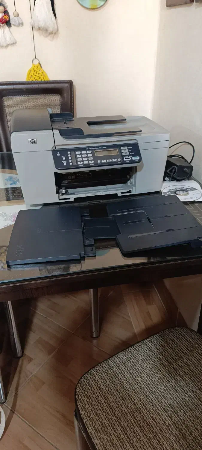 پرینتر  چند کاره hp officejet 5610|پرینتر، اسکنر، کپی، فکس|خرمشهر, |دیوار