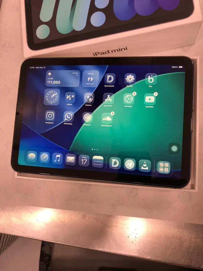 ایپد مینی نسل ۶ ۶۴ گیگ سیمکارت خور|تبلت|شیراز, ستارخان|دیوار