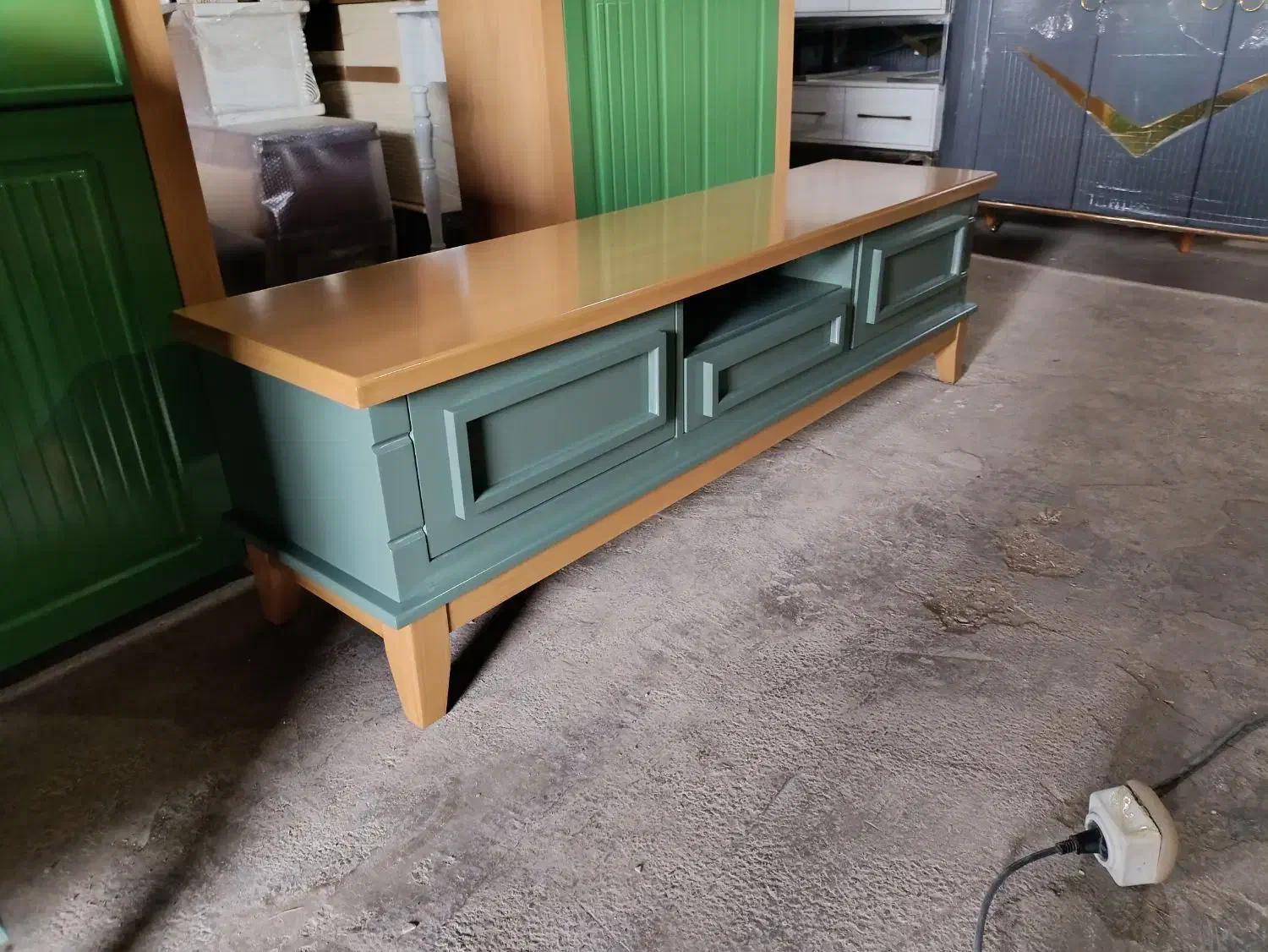 ست میزtv و کنسول (مدل) قاب دار سه کشو|میز تلویزیون|صباشهر, |دیوار