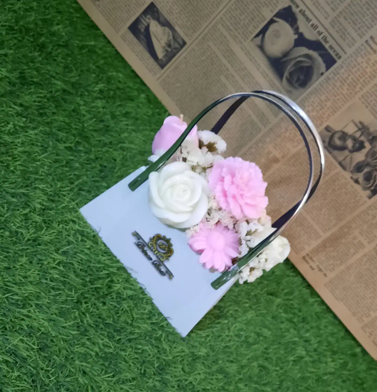 شمع دست سازباکس کیف عروس یلدایی تولدسوپرایزکادویی|صنایع دستی و سایر لوازم تزئینی|ری, منصوریه منگل|دیوار