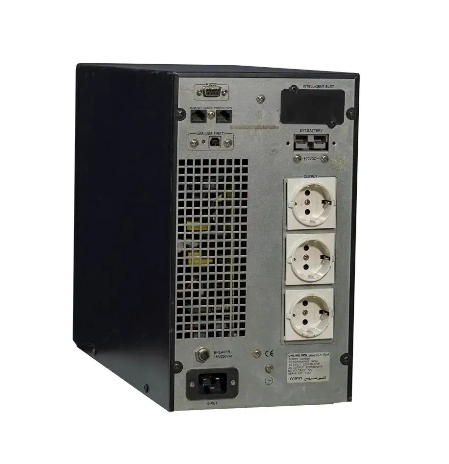 یو پی اس استوک 3kva هژیر صنعت|قطعات و لوازم جانبی رایانه|رشت, گلسار|دیوار