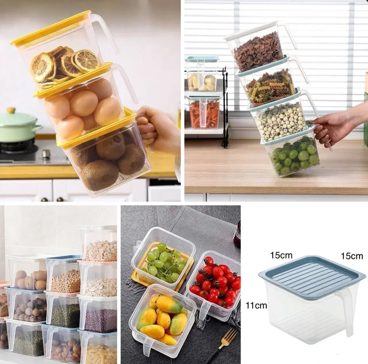 باکس چندمنظوره دسته دار یخچال refrigerator|ظروف نگهدارنده، پلاستیکی، یک‌بارمصرف|تهران, تهرانپارس شرقی|دیوار