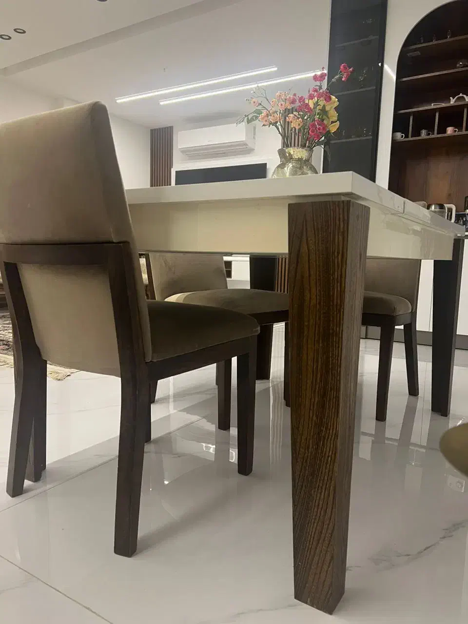 میز ناهارخوری ۴ نفره نو|میز و صندلی غذاخوری|مشهد, رضاشهر|دیوار