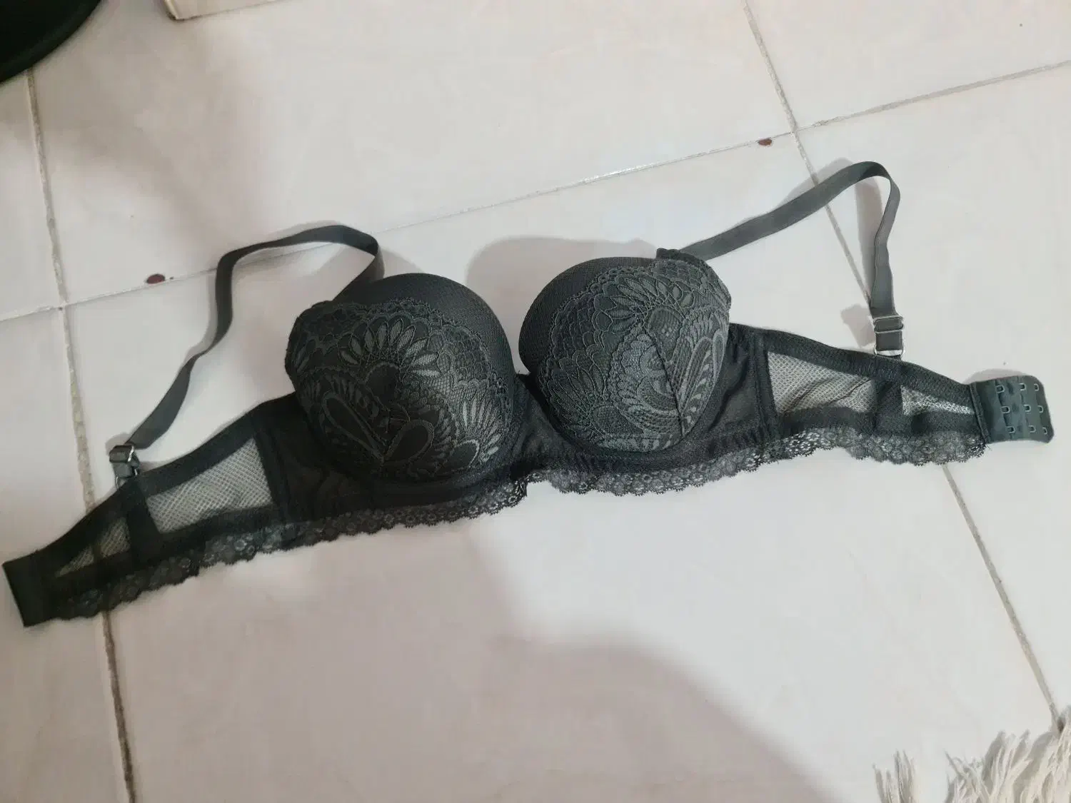ست سوتین اسفنجی ترک رنگ یشمی برند new BRA|لباس|گلستان (تهران), |دیوار