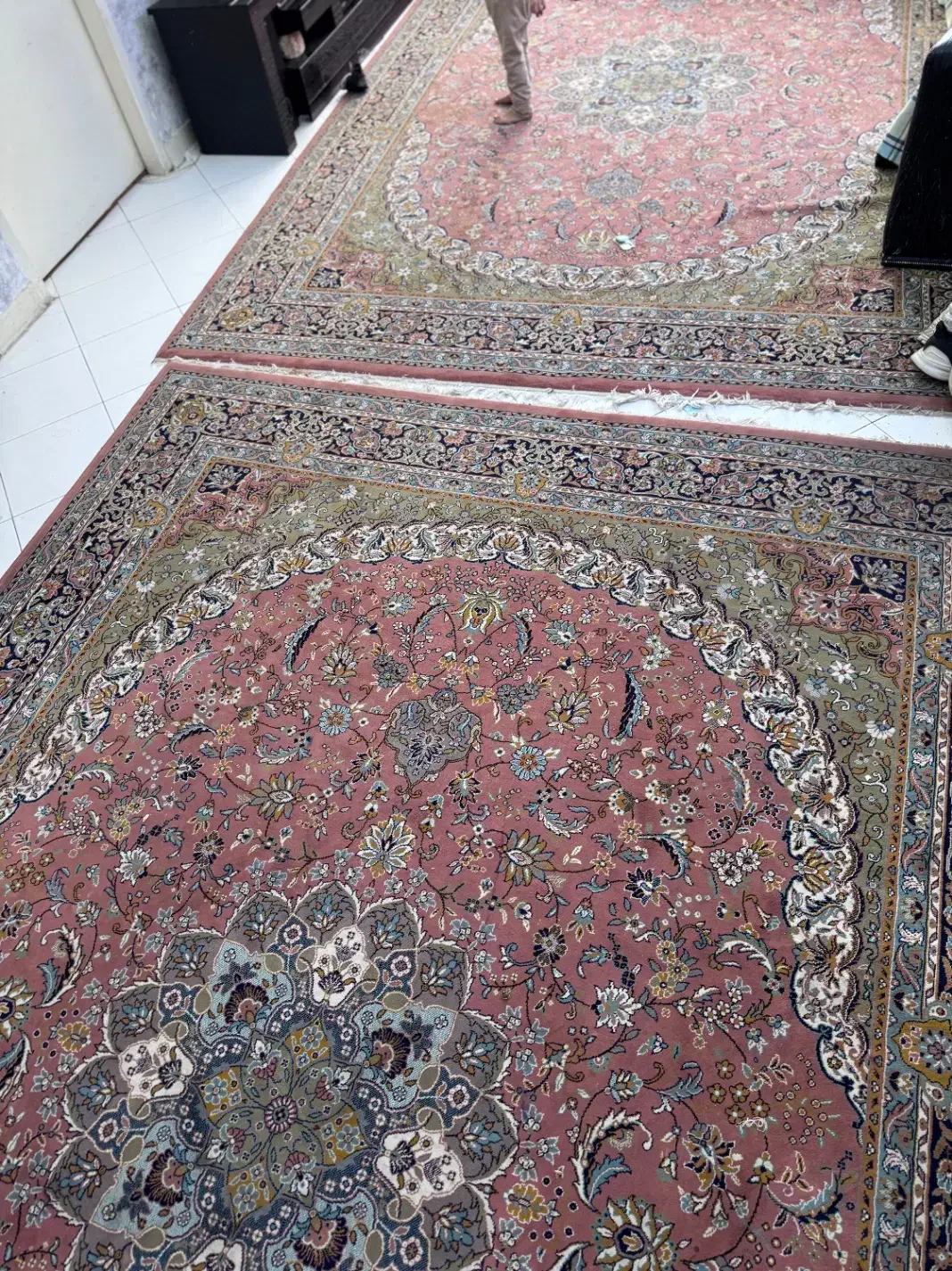 ۲عدد فرش 9 متری ویک ۶ متری|فرش|تهران, صادقیه|دیوار