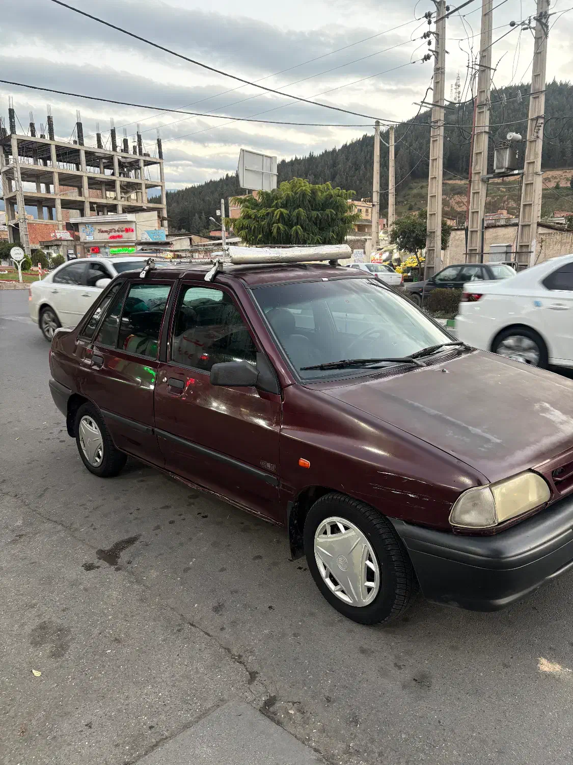 پراید زرشکی بی رنگ مدل ۱۳۸۹|خودرو سواری و وانت|گرگان, |دیوار