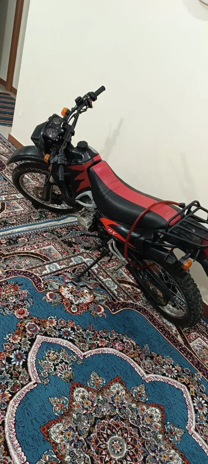 موتور تریل پیشرو استارتی 200|موتورسیکلت|اهواز, کیانشهر|دیوار