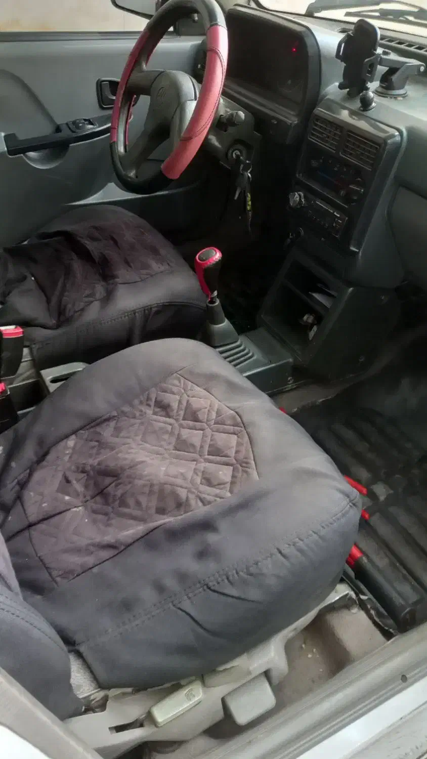 پراید ۸۷سفید|خودرو سواری و وانت|تهران, تهرانسر مرکزی|دیوار