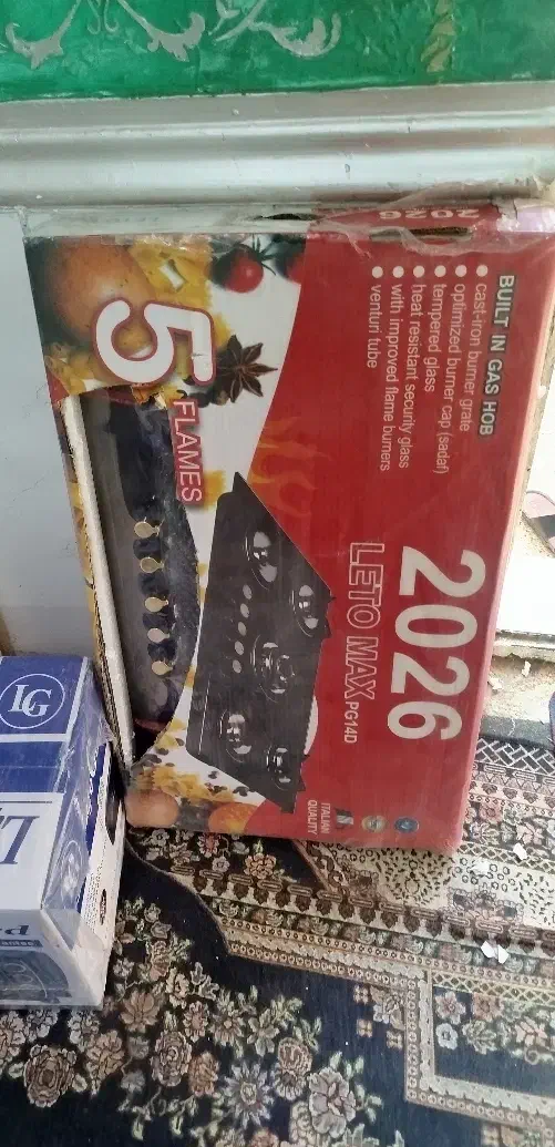 پک کامل گاز صفحه ایی و جارو برقی و ماکرو فر الجی|اجاق گاز و لوازم برقی پختوپز|باوی, |دیوار