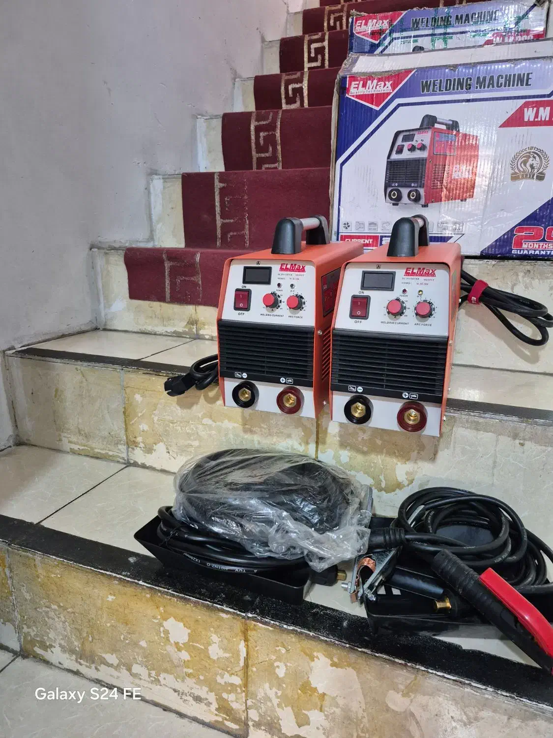 ابزاردستگاه جوش موتورجوش المکس ژاپن آکبند با لوازم|ابزارآلات|تهران, توحید|دیوار