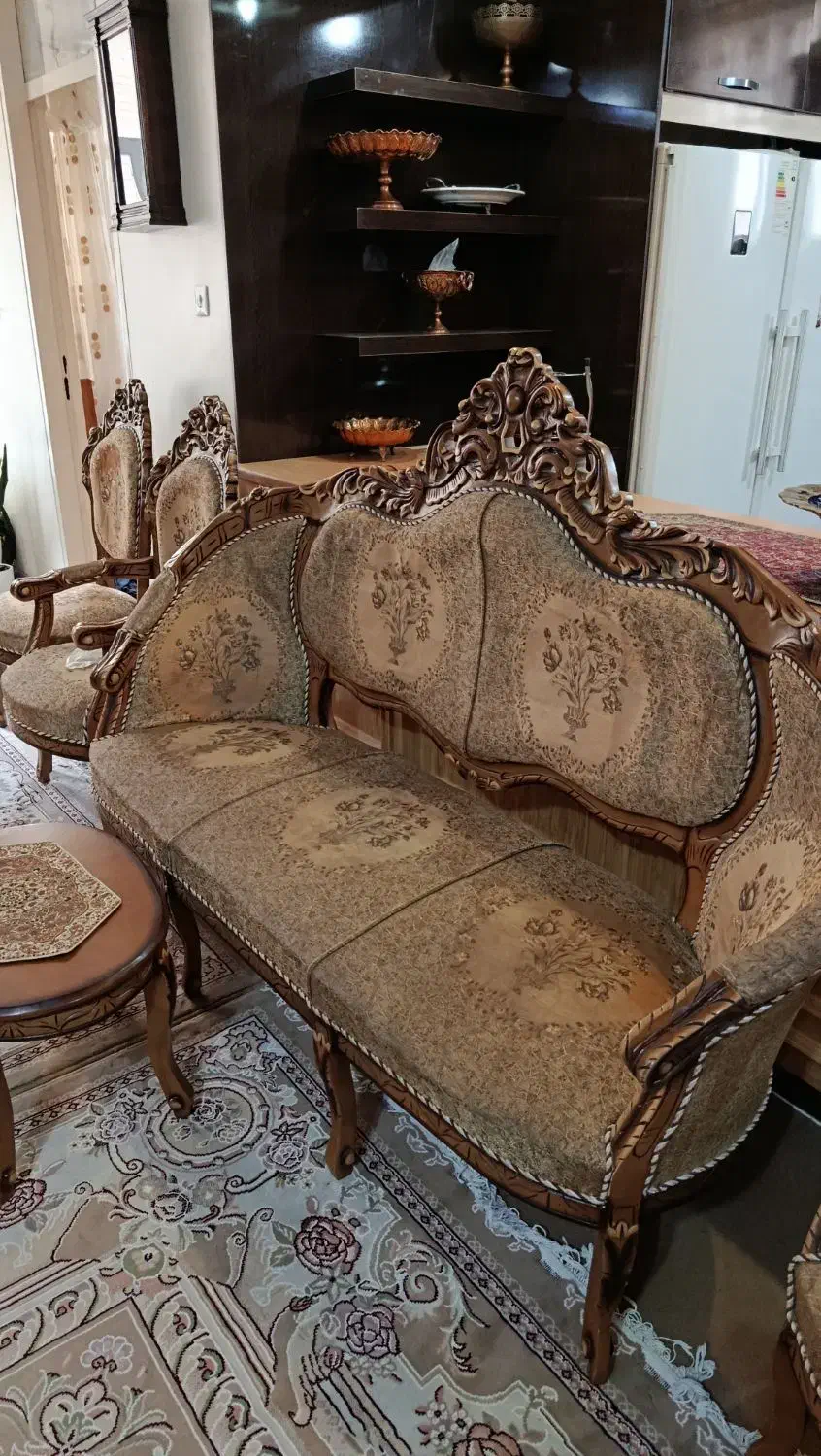 مبل سلطنتی|مبلمان خانگی و میز عسلی|مبارکه, |دیوار