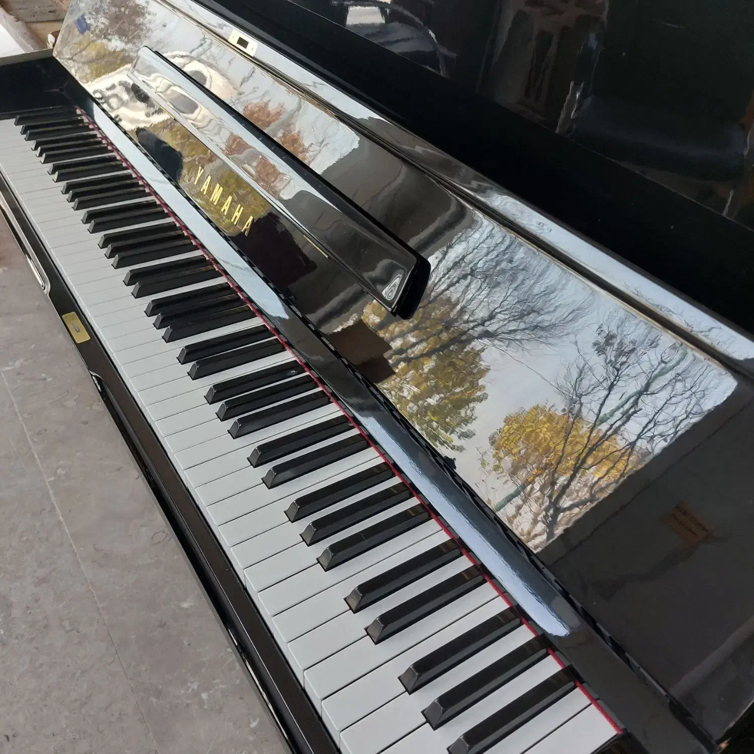 پیانو اکوستیک yamaha u2|پیانو، کیبورد، آکاردئون|قزوین, |دیوار