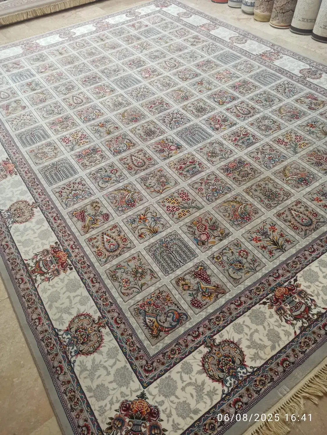 فرش کارکرده پرهام/دو تخته ۱۲ متری ۷۰۰ شانه در حد|فرش|مشهد, حجاب (شهرک غرب)|دیوار