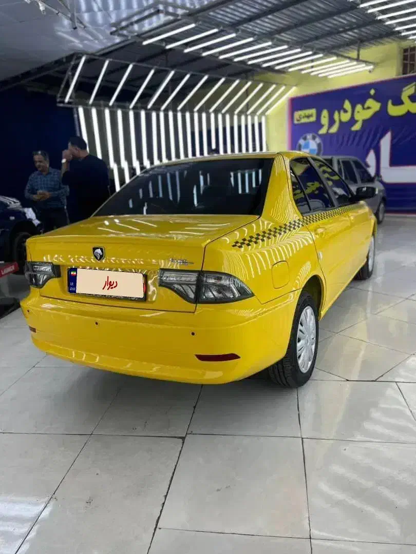 تاکسی سمند سورن دوگانه|خودرو سواری و وانت|اهواز, سپیدار|دیوار