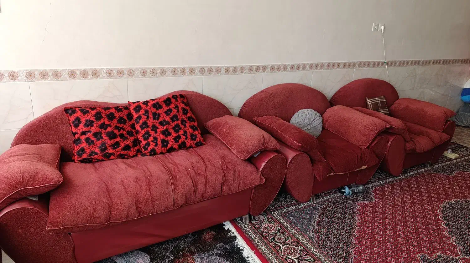 مبل ترک راحتی|مبلمان خانگی و میز عسلی|مرودشت, مسجد رسول|دیوار