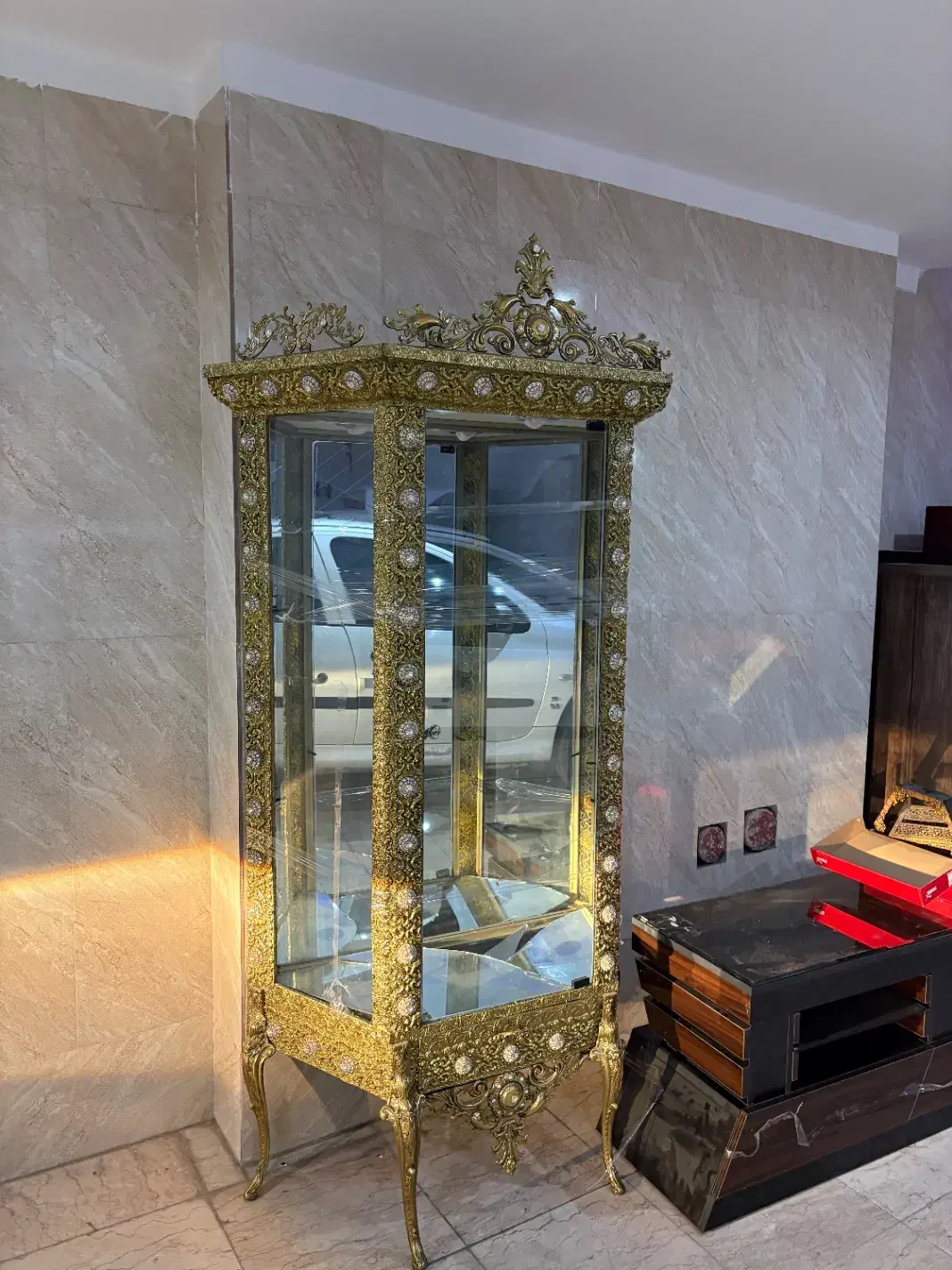 ویترین ساعت برنز|ساعت دیواری و تزئینی|قم, بنیاد|دیوار