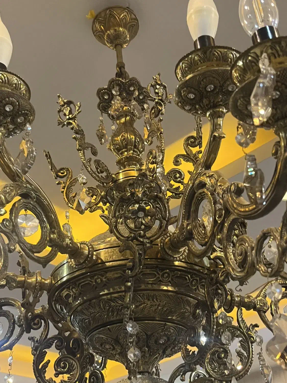 لوستربرنزاصل|لوستر و چراغ آویز|فردیس, شهرک راه آهن|دیوار