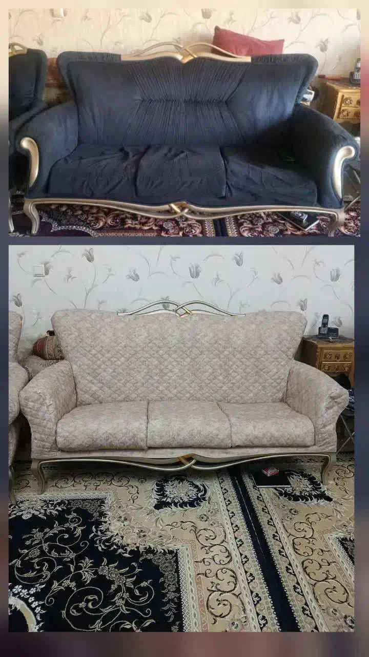 کاور مبل ژله ای و پارچه ای تحویل۳روزه|مبلمان خانگی و میز عسلی|کرمانشاه, |دیوار