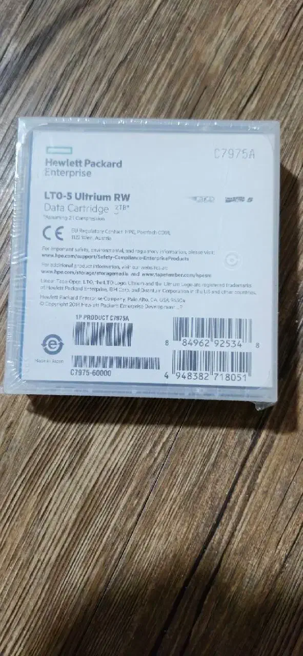 دیتا کارتریج HPE LTO-5 Data Cartridge RW|قطعات و لوازم جانبی رایانه|تهران, شهرک دانشگاه شریف|دیوار