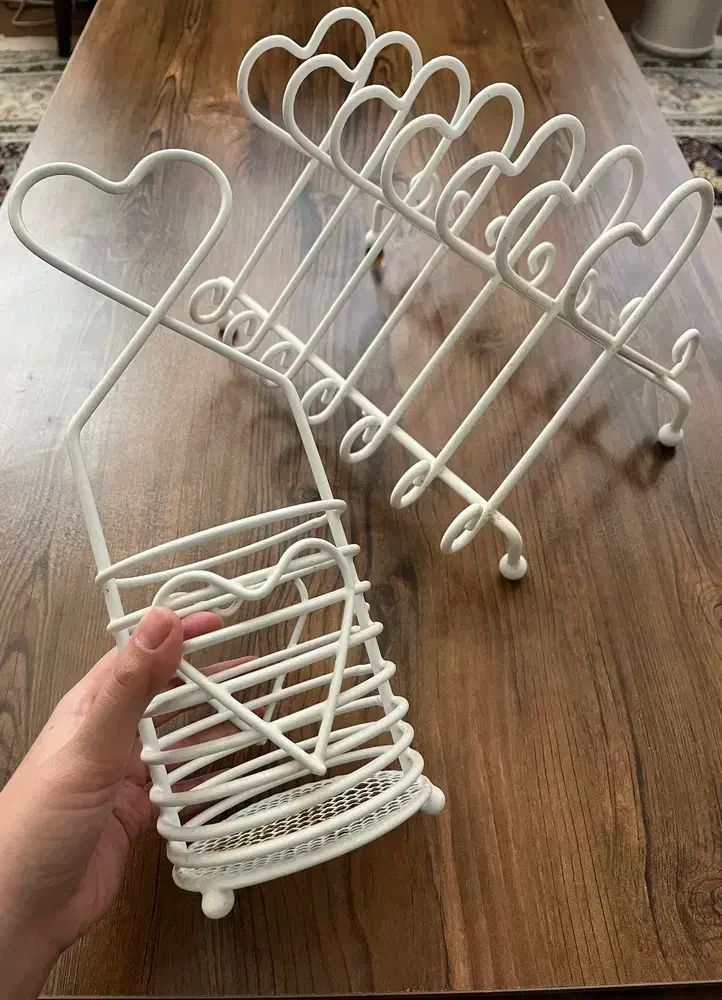 استند ظرف و قاشق|آب‌چکان و نظم‌دهنده ظروف|قم, دروازه چوبی|دیوار