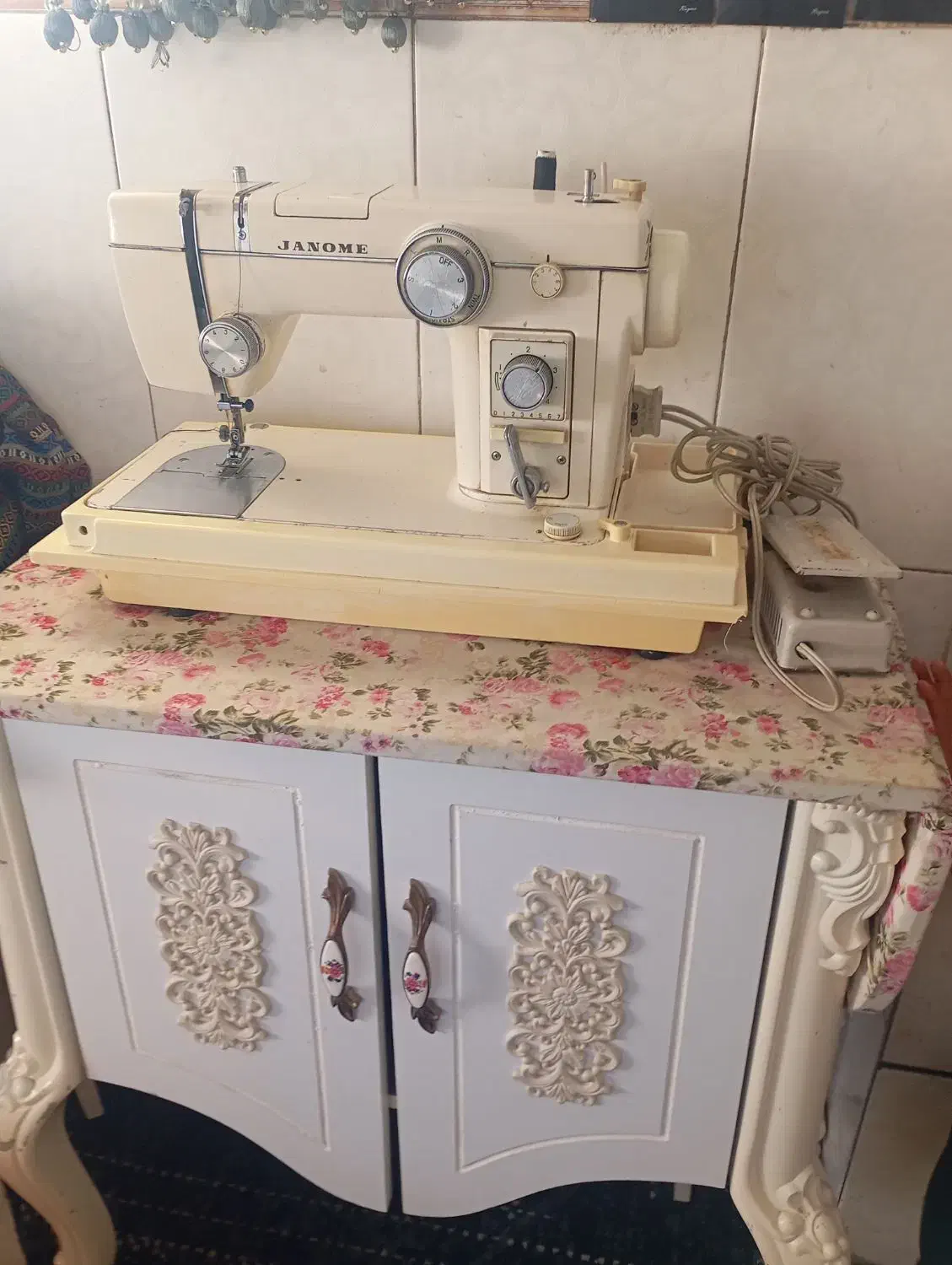 فروش چرخ  ژانومه  802وارداتی نو و کارکرده گنبدم|چرخ خیاطی و ریسندگی|گنبد کاووس, |دیوار