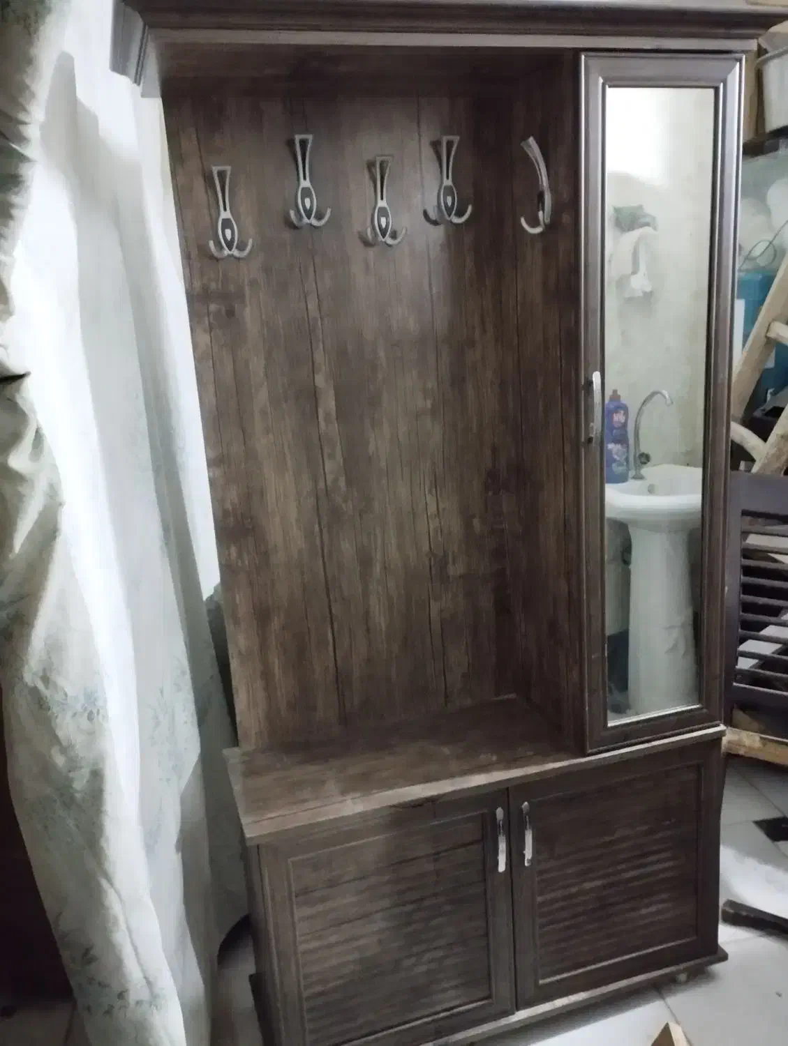 کمد جالباسی و جا کفشی|جاکفشی، کمد، دراور|گلبهار, شهر جدید گلبهار|دیوار