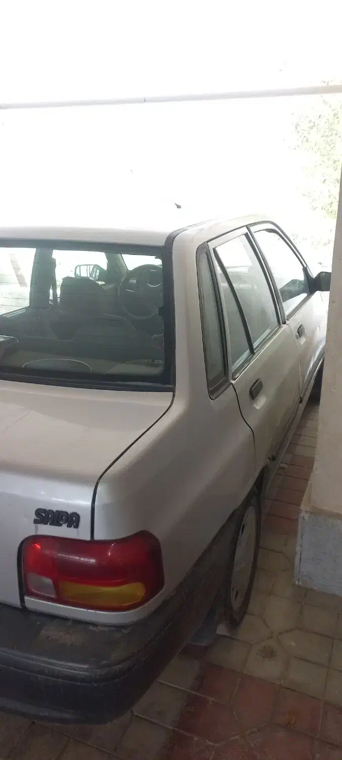 پراید نقره ای دو گانه دستی مدل ۸۹|خودرو سواری و وانت|سورک, |دیوار