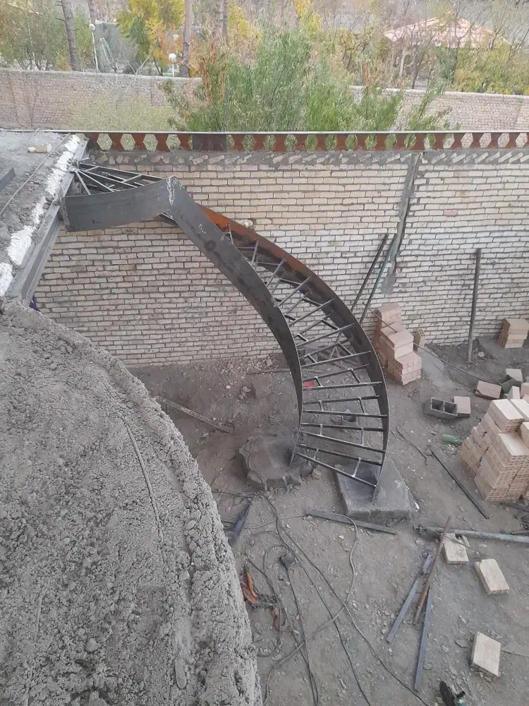 پله گرد و جوشکاری|خدمات پیشه و مهارت|مشهد, الهیه|دیوار