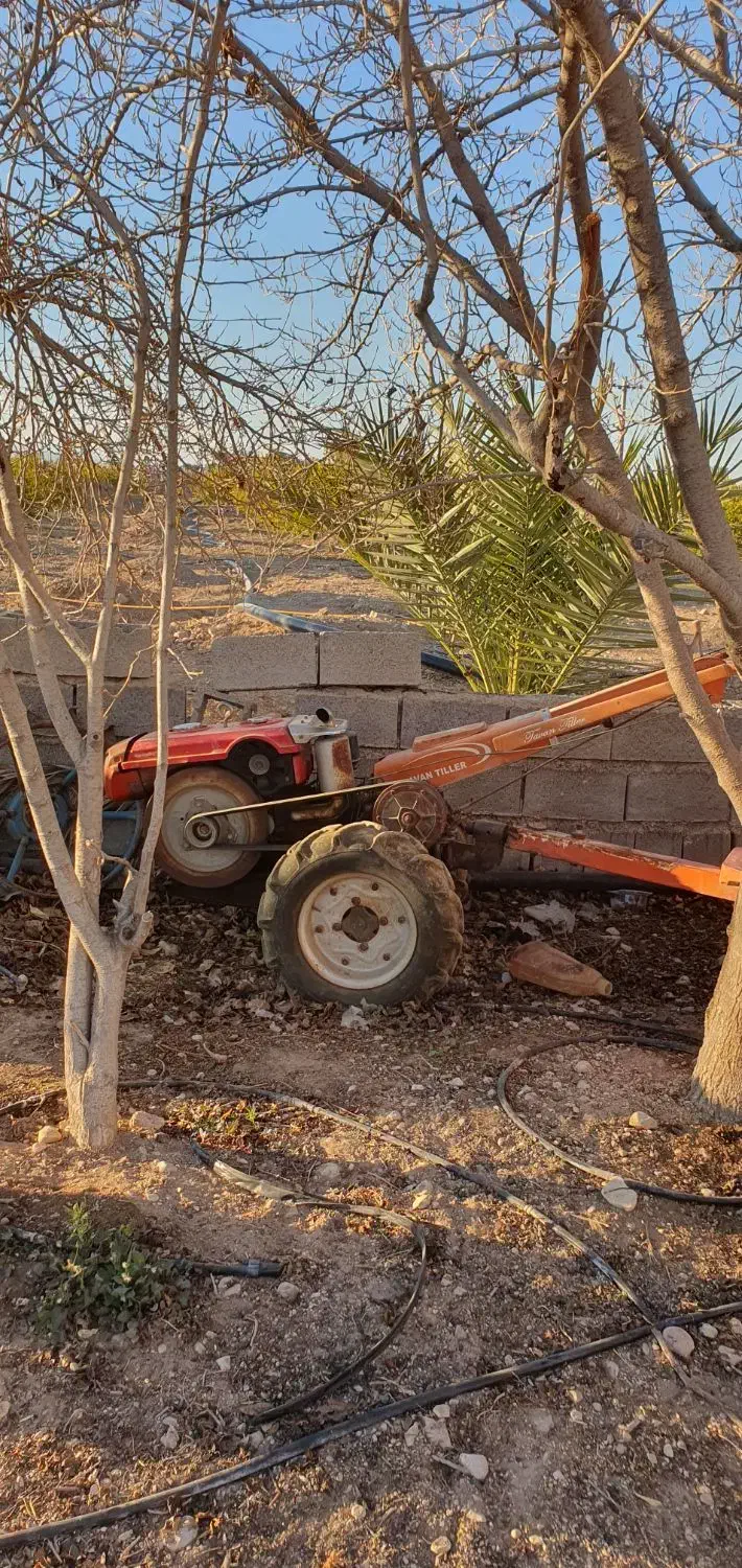 تیلر باغی ۱۲ اسب با لوازم کامل|ماشینآلات صنعتی|شیراز, ارم|دیوار