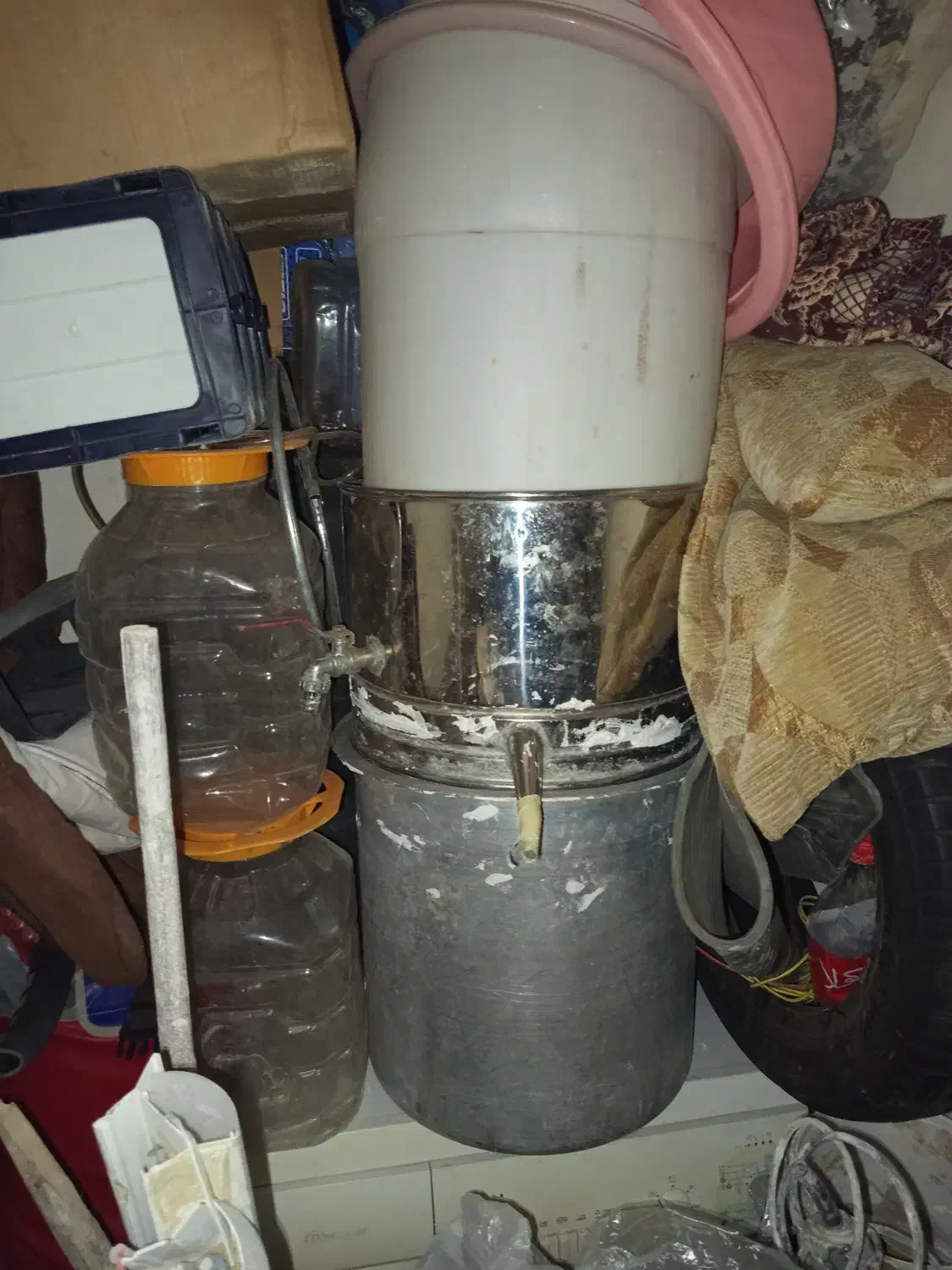 عرقگیر گلابگیر استوانه ای 35لیتری|ظروف پخت‌وپز|برخوار, |دیوار