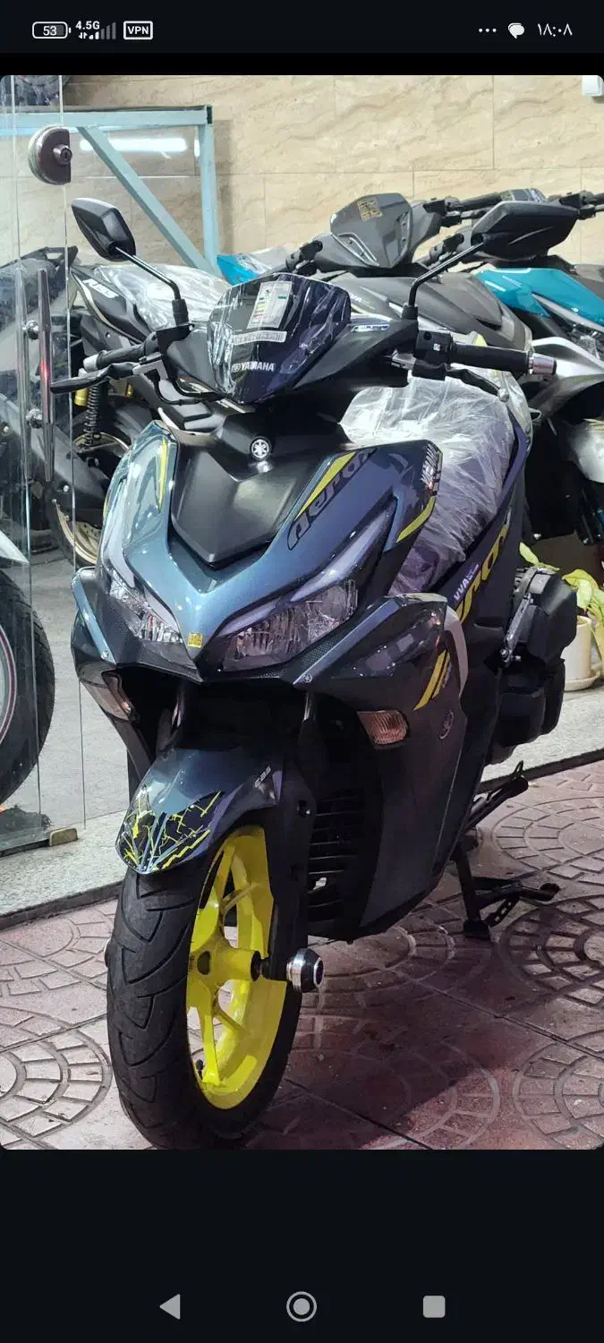 طرح ایروکس نیرو موتور در حد خشک ۱۴۰۳|موتورسیکلت|تهران, جوادیه تهرانپارس|دیوار