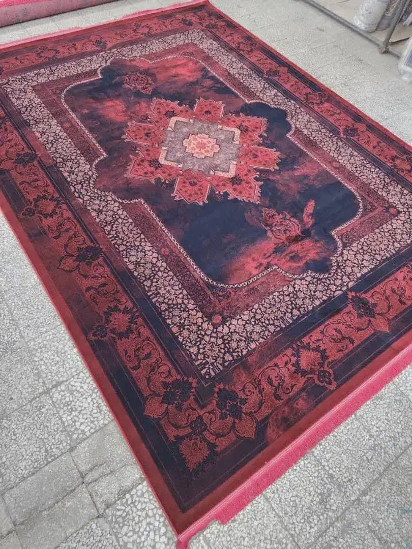 فرش ماه رنگ ماندگار/1200شانه کد1414 رنگ طوسی|فرش|شیراز, لاله|دیوار