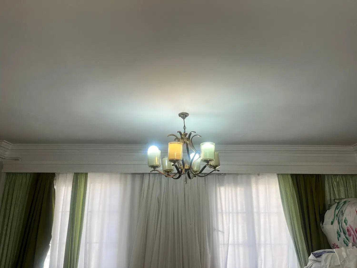 لوستر ۶ شعله ۲ تا،|لوستر و چراغ آویز|گرگان, |دیوار