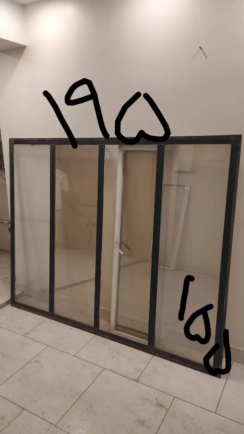 پنجره|مصالح و تجهیزات ساختمان|کرج, باغستان|دیوار