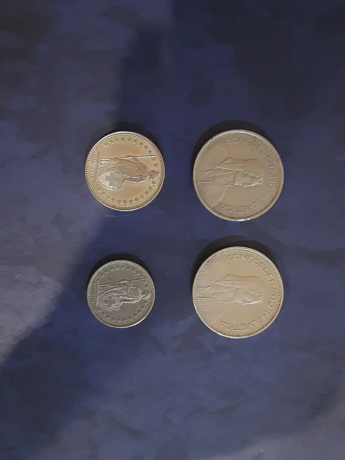 سکه خارجی فرانک سوئیس|کلکسیون سکه، تمبر، اسکناس|تهران, جنت‌آباد مرکزی|دیوار