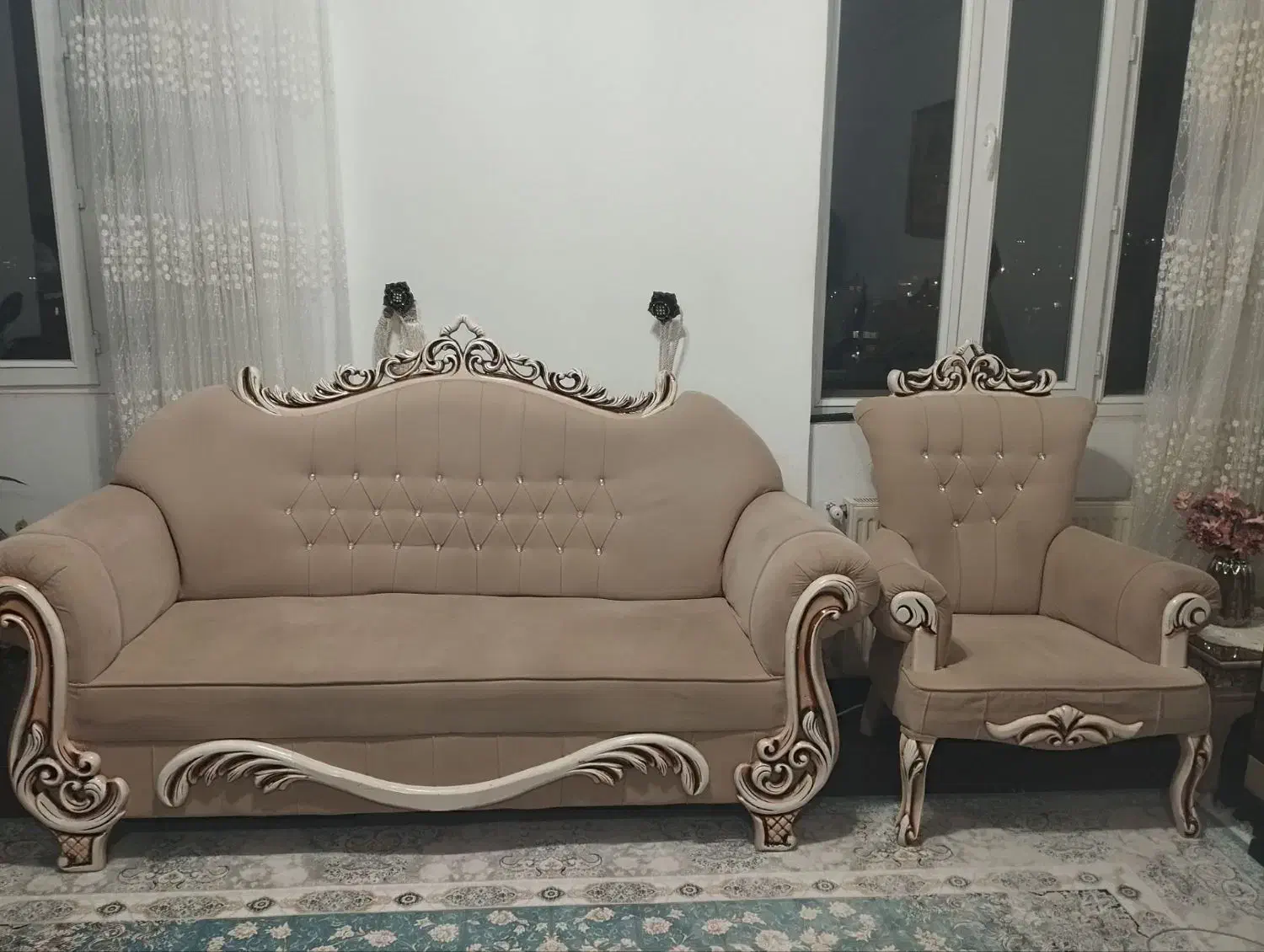 فروش مبل کم کارکرد|مبلمان خانگی و میز عسلی|مهاباد (آذربایجان غربی), |دیوار