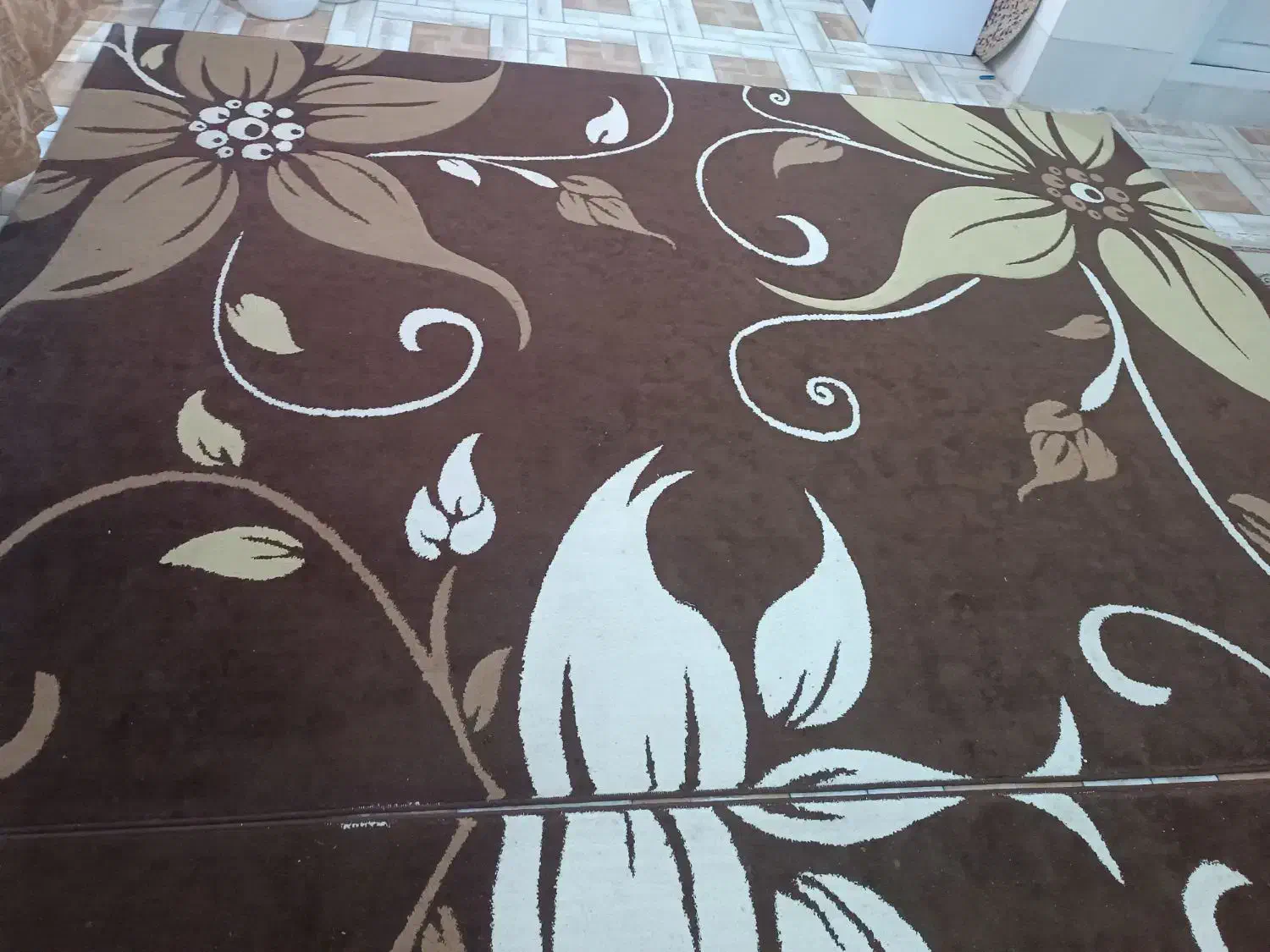 گلیم فرش ۱۲متری آغاجری|گلیم، جاجیم، گبه|آغاجاری, |دیوار