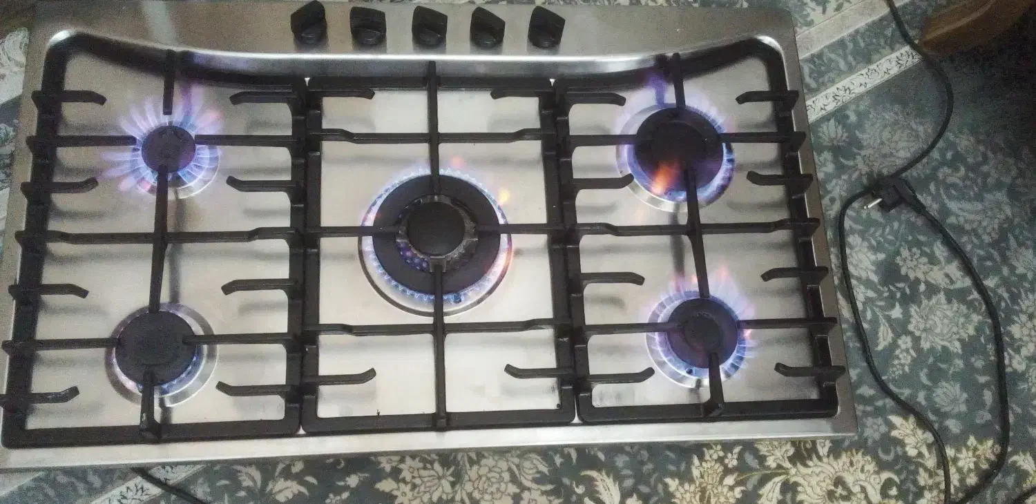 گاز صفحه ی تمام استیل ترمکوب دار جنس ضخیم|اجاق گاز و لوازم برقی پختوپز|نهاوند, |دیوار