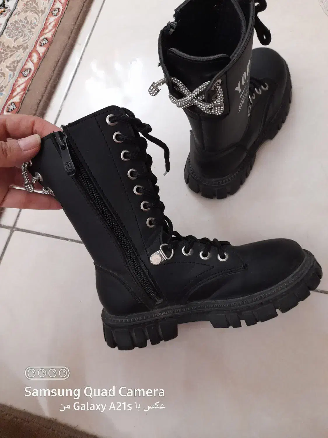 چکمه دخترانه سایز ۳۰|کفش و لباس بچه|کرج, اتحاد|دیوار