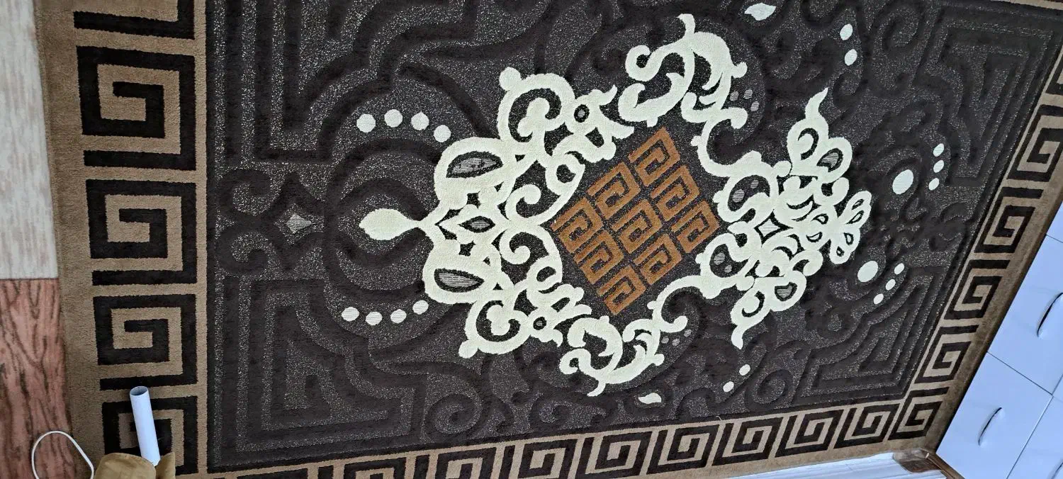 گلیم ۶ متری طلاکوب دو جفت|گلیم، جاجیم، گبه|گرگان, |دیوار