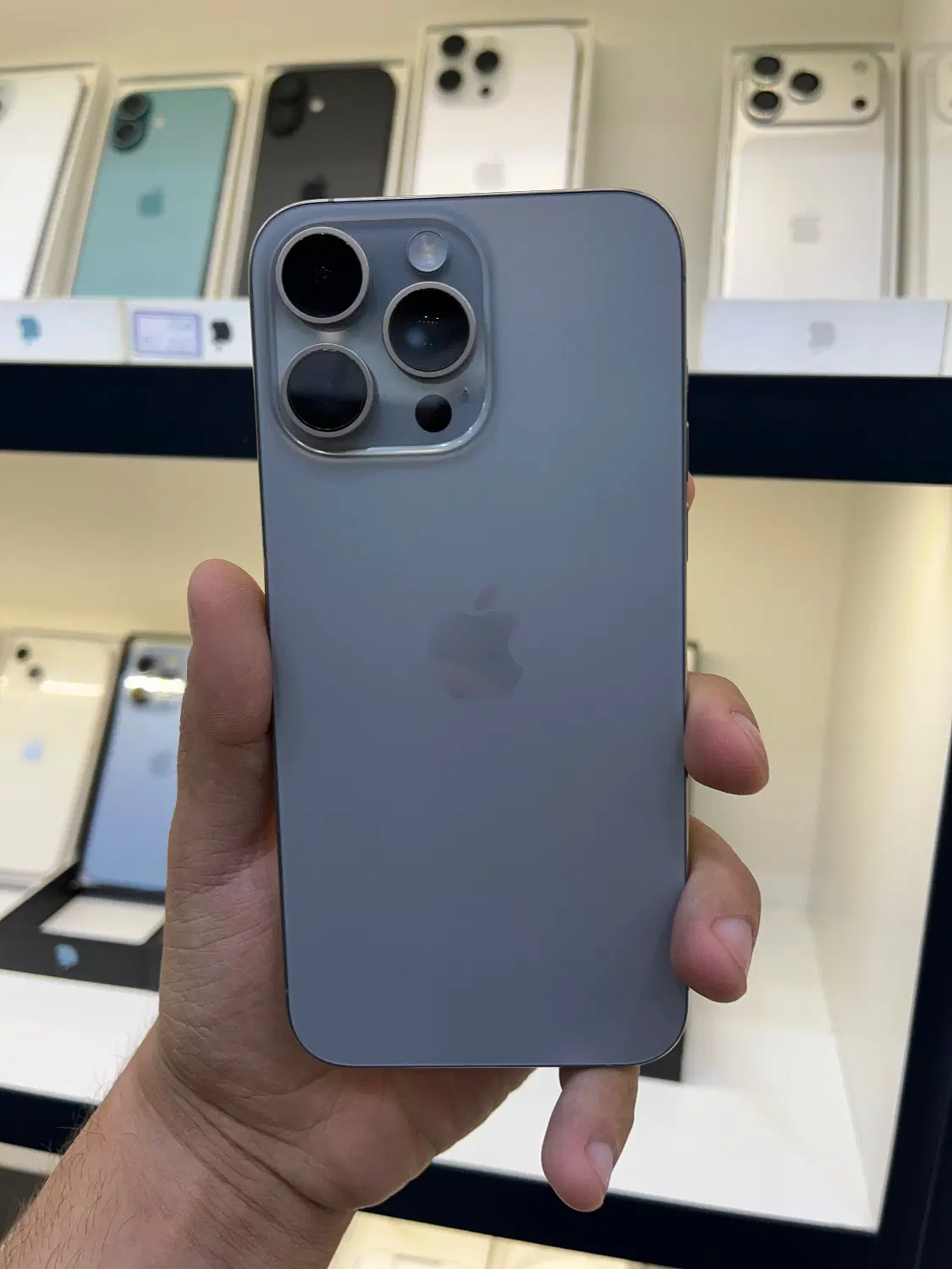 iPhone 15 Pro Max 256GB Natural Titanium ZAA|موبایل|کرج, گوهردشت|دیوار