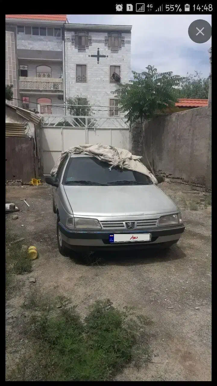 پژو ۴۰۵ مدل ۹۱ دوگانه شرکتی|خودرو سواری و وانت|ماهدشت, |دیوار