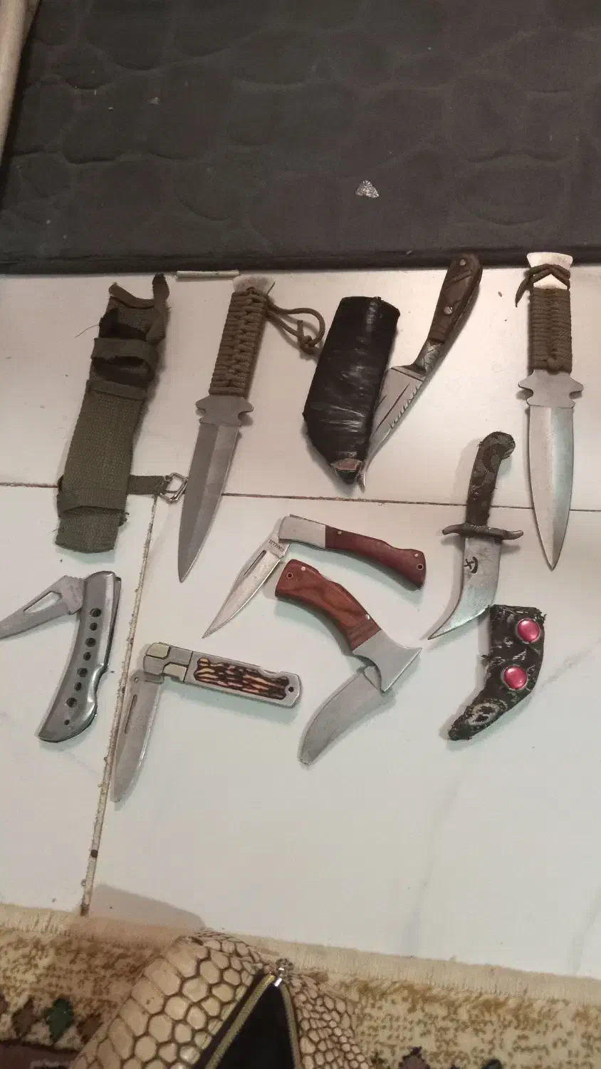 تعدادی چاقونو|کوهنوردی و کمپینگ|نیشابور, مازول|دیوار