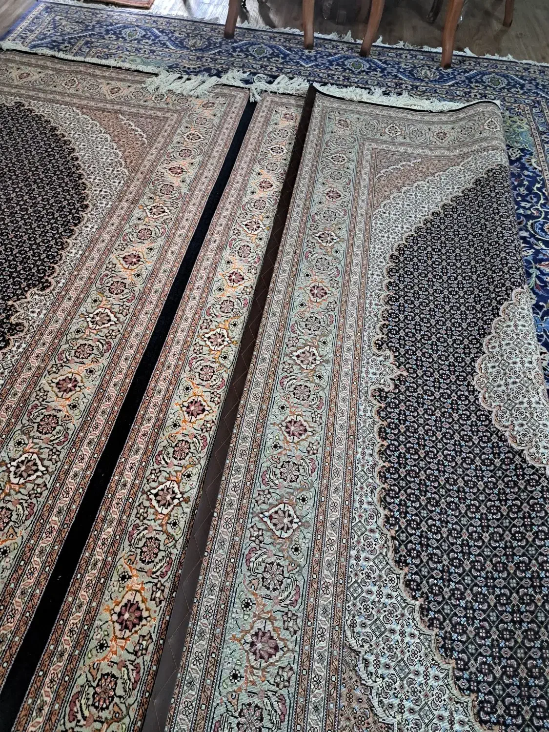 فرش دستباف تبریز ۱۲ متری(جفت ۶ متری)|فرش|شهریار, شهرک شاهد|دیوار