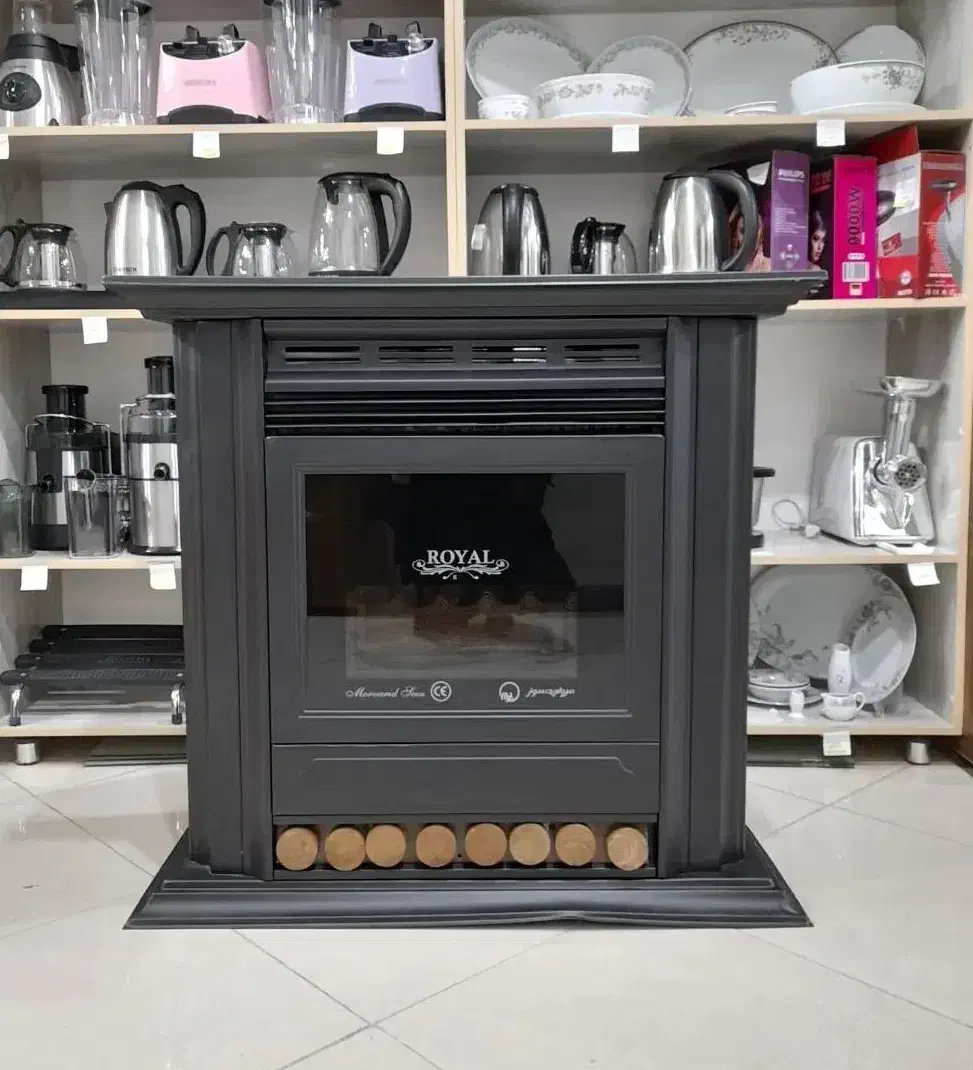 بخاری گازی شومینه ۲۸۰۰۰ مروارید سوز * اثاث مارکت|بخاری، هیتر، شومینه|سیرجان, |دیوار