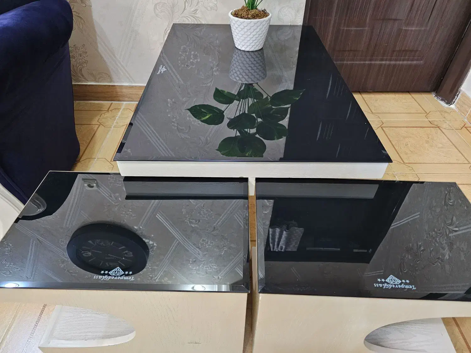 میز عسلی پنج تکه|مبلمان خانگی و میز عسلی|خشکبیجار, |دیوار